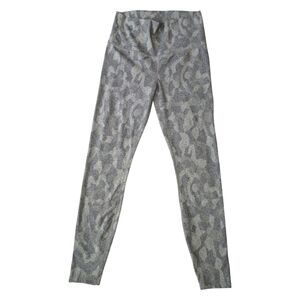 Varley Womens Leggings Gray Camo Pattern Size Size M